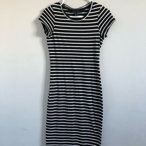 Striped Mini dress